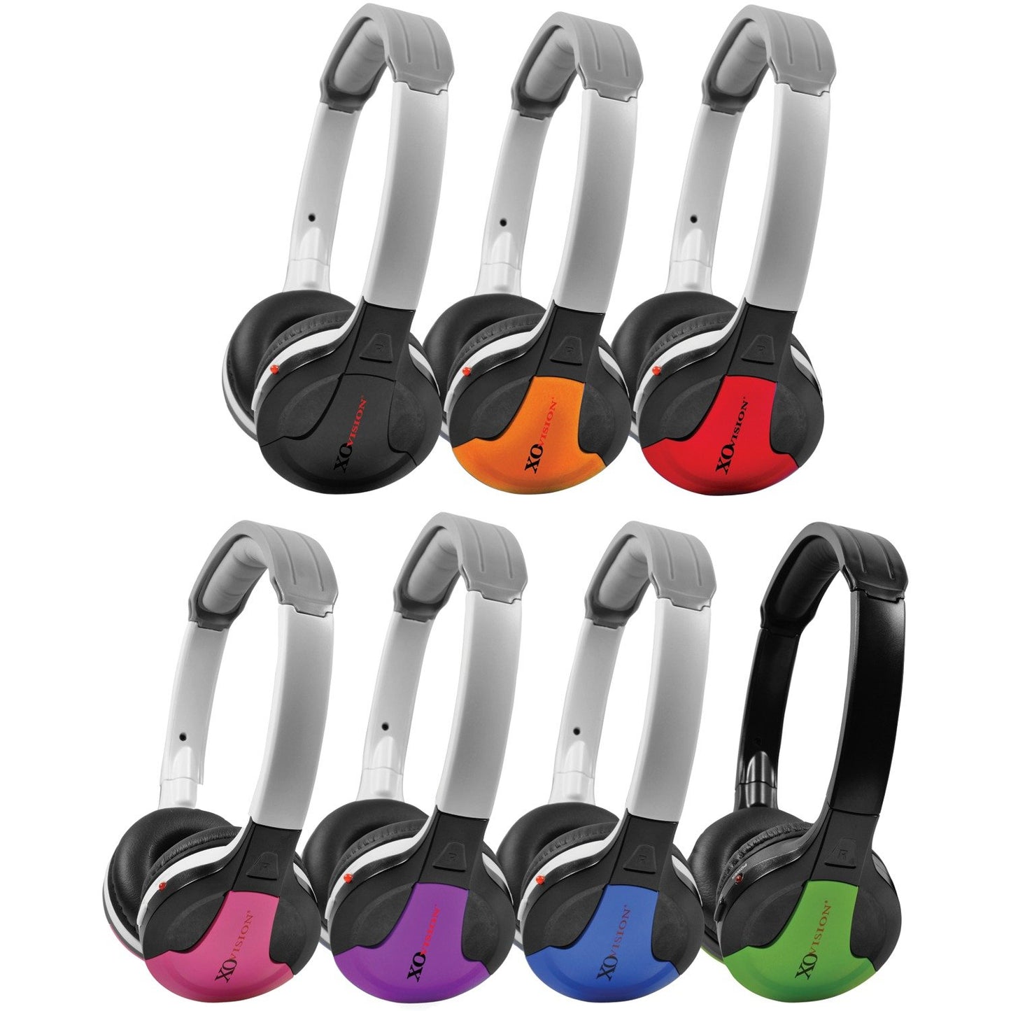 Xovision IR630PR Universal IR Wireless Foldable Headphones (Purple)