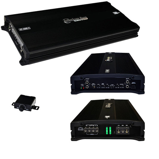 American Bass GT20002 2 Channel 2000W Max Amplifier