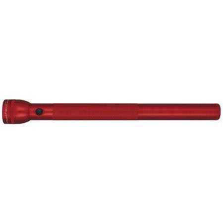 Maglite S6D035 6 CELL D  Flashlight Red w/ Gift Box