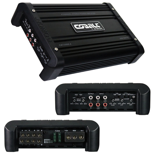 Orion CBT20004 4 Channel Amplifier, 1000W RMS/2000W MAX