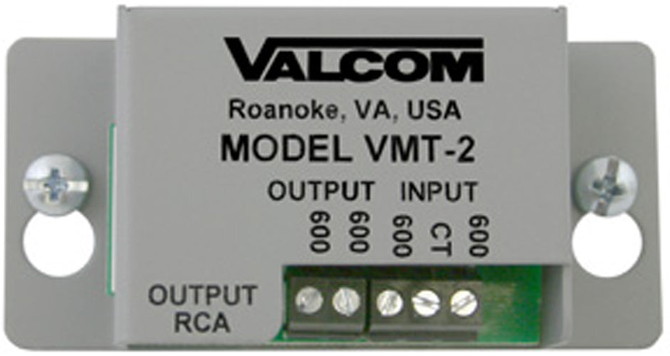 Valcom VMT-2 600 Ohm Isolation Transformer