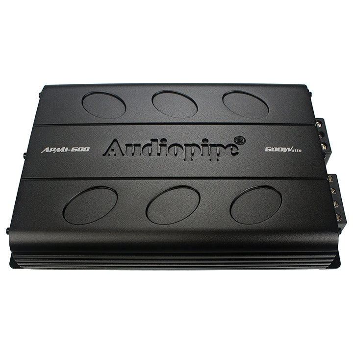 Audiopipe APMI600 Mini Amplifier 600 Watt Class D 1 ohm stable with Bass Knob