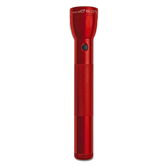 Maglite ML300LS3036 3 Cell D Led Flashlight Red-Blister Pack