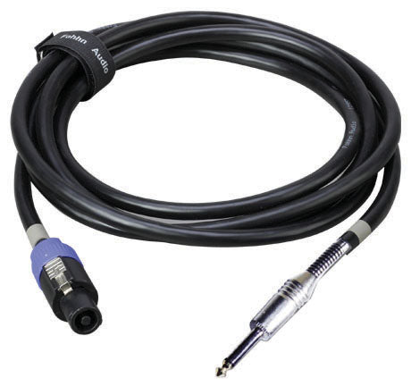 Studio X21425 Z Speakon Plug to 1/4 Male DJ Speaker Cable  25 Feet