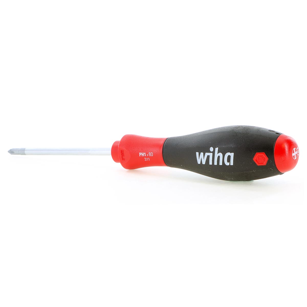Wiha 31110 SoftFinish Phillips Screwdriver #1 x 80mm