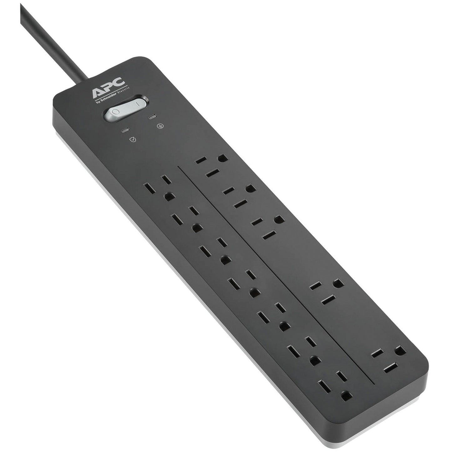 APC PH12 12-Outlet SurgeArrest® Home/Office Series Surge Protector, 6ft Cord