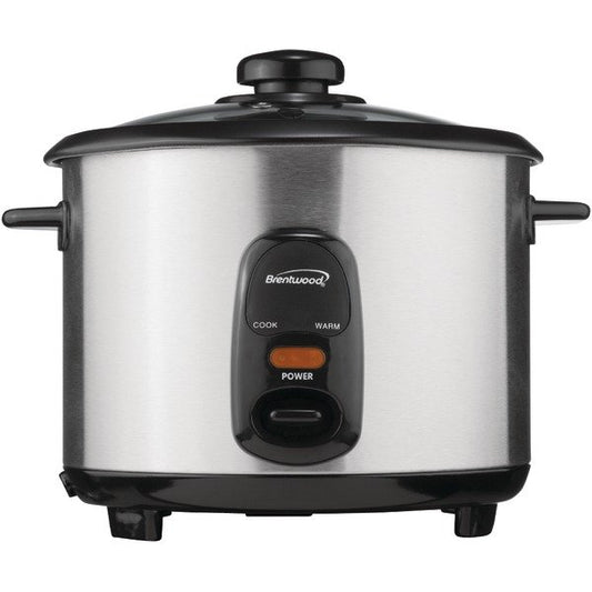 Brentwood Appl. TS-20 10-Cup Stainless Steel Rice Cooker