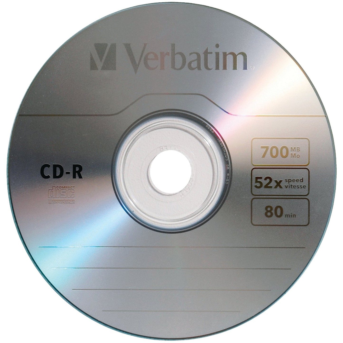 Verbatim 95152 700MB CD-Rs, 30-ct Spindle