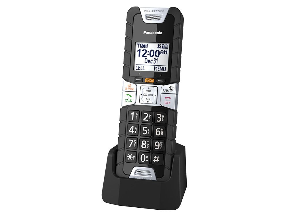 Panasonic Consumer TGTA61B Tough Phone Accessory Handset