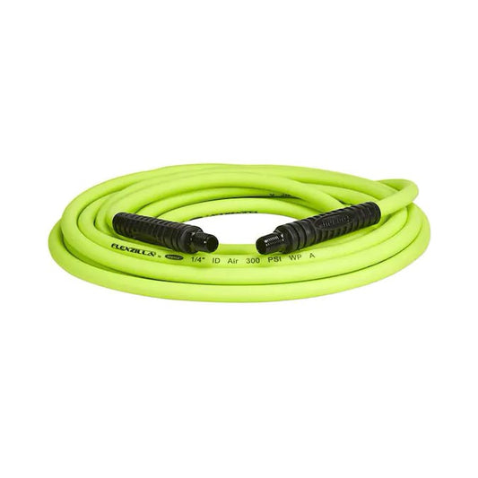 Flexzilla HFZ1425YW2 Air Hose 1/4In X 25Ft 1/4In MNPT Fittings