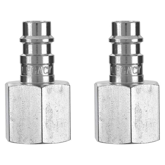 Flexzilla A53630FZ2PK Pro High Flow Plug 3/8" FNPT 1/4" Body 2-Pack