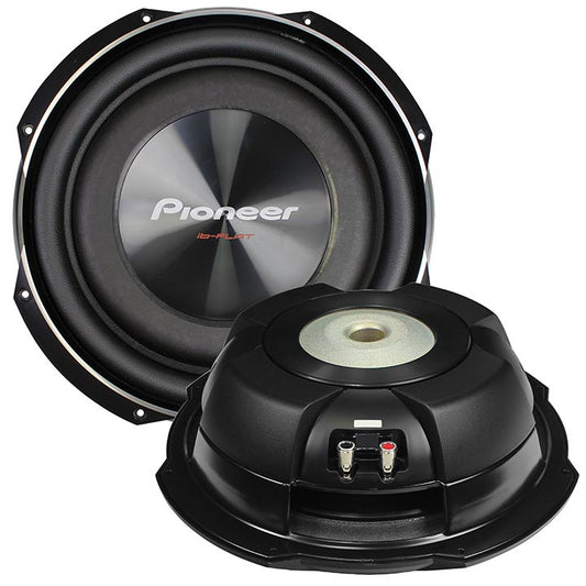 Pioneer TSSW2502S4 10" Shallow Woofer 4 Ohm 1200W Max