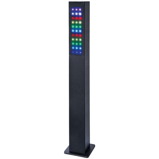 Sylvania SP436 Bluetooth Tower Plasma Speaker Dock with Radio