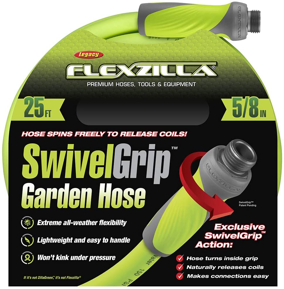 Flexzilla HFZG525YWS Swivelgrip Garden Hose