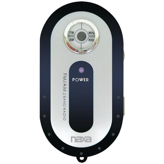 Naxa NR720BK AM/FM Mini Pocket Radio (Black)