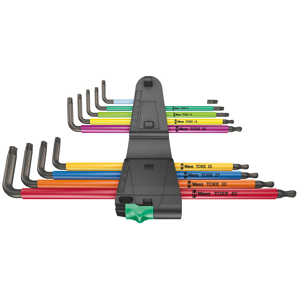 Wera 05022210001 Multicolor Metric L-Key Set with Holding Function Multi
