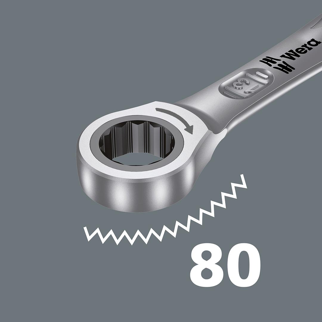 Wera 05073275001 JOKER 15mm Ratcheting Combination Wrench