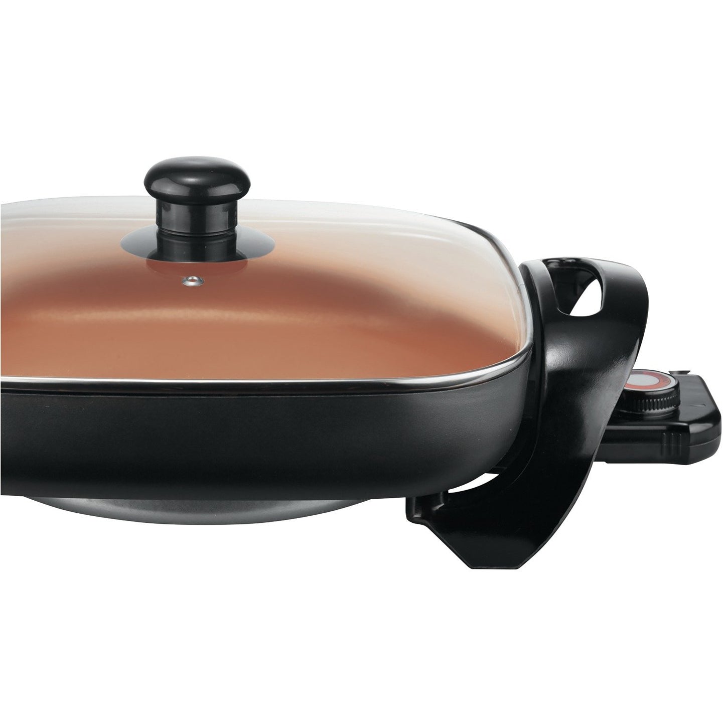 Brentwood Appl. SK-66 12" Nonstick Copper Electric Skillet