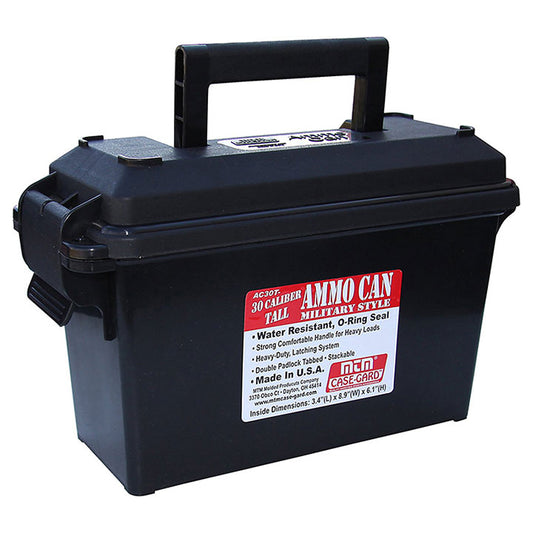 MTM AC30T40 Ammo Can 30 Caliber - Tall Black