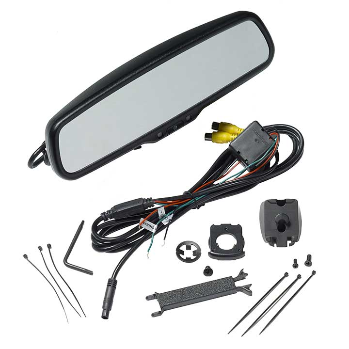 Audiovox RVM200 4.3 Display Replacement Rear View Mirror