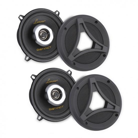 Lanzar DCT65.2 6.5-Inch 180 Watt 2-Way Coaxial Speaker Pair
