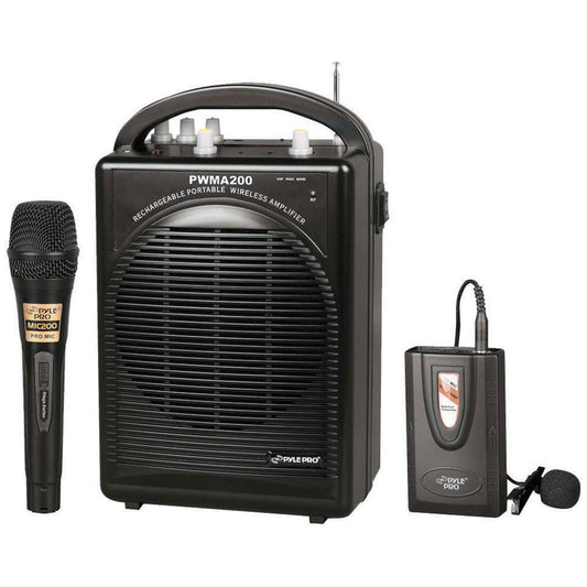 Pyle Pro PWMA200 Rechargeable Portable PA System