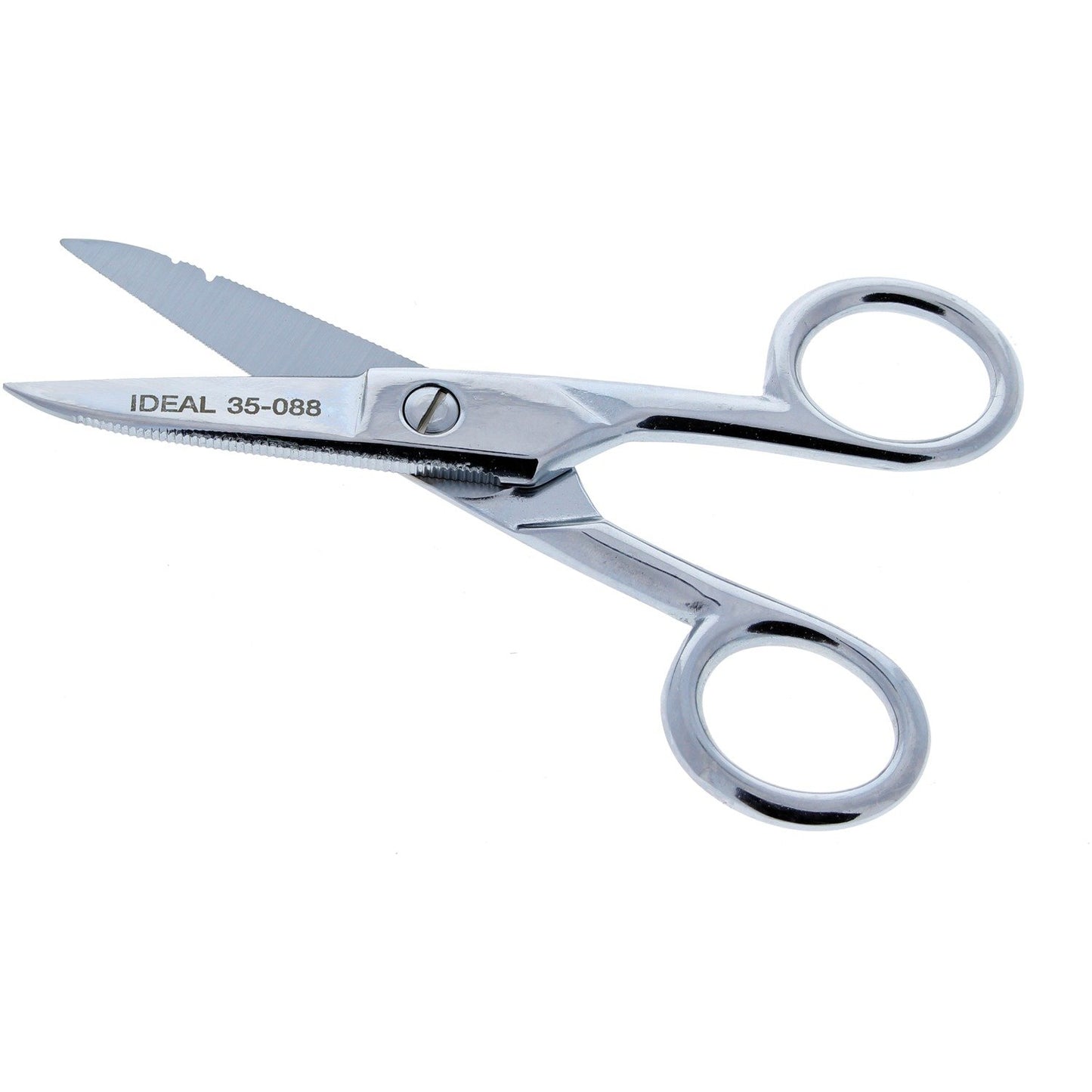 Ideal 35-088 Electrician's Scissors w/Stripping Notch