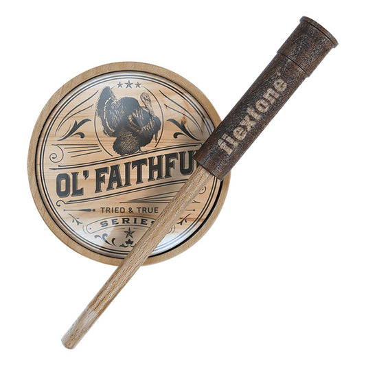 FLEXTONE FLXTK126 Ol’ Faithful Pot - Glass Turkey Call