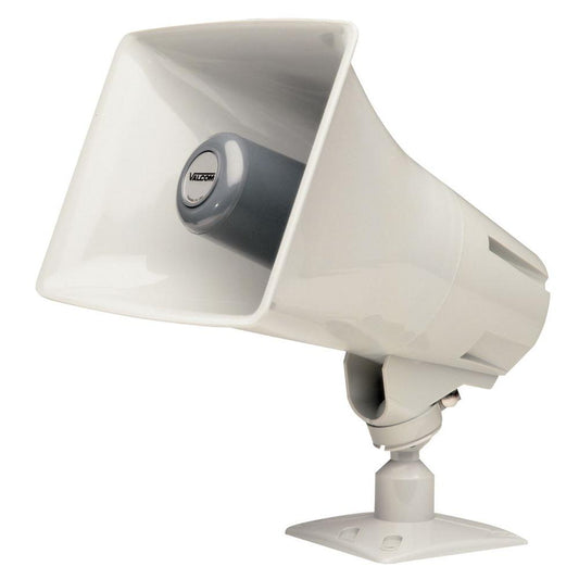 Valcom V-1048C-GY Talkback Paging Horn - Gray