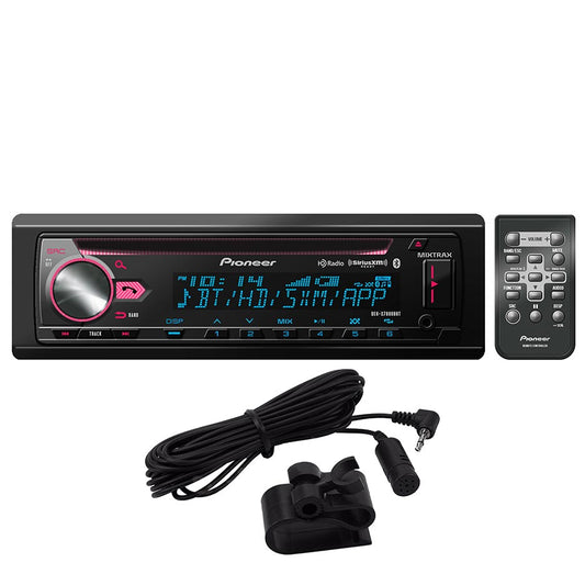 Pioneer DEHX7800BHS CD Player w/BT/HD Tuner/Sat Rdy/ARC App Ctrl/Remote