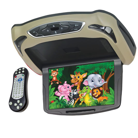 Voxx RoadMotion RM10 10.2" LED 16:9 High Resolution Overhead Monitor w/ DVD