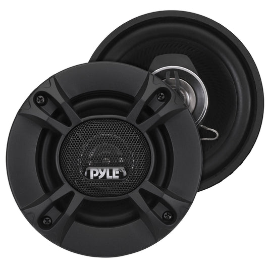PYLE PL412BK 4-Inch 240-Watt-Max 2-Way Coaxial Speakers
