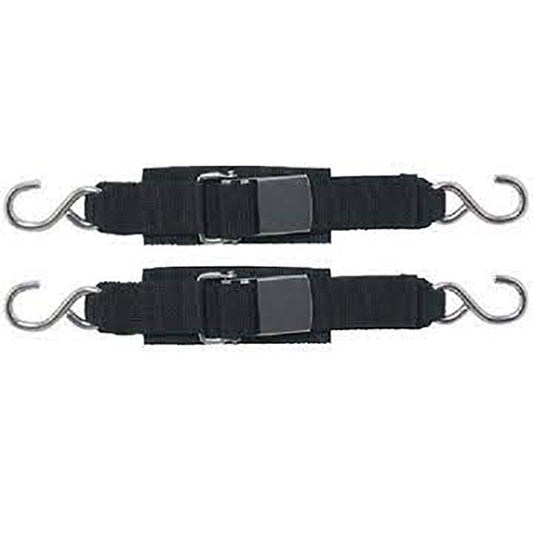 BoatBuckle F12067 Stainless Steel Kwik Lok Transom Tie-Downs (Pair)