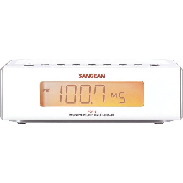 SANGEAN SNGRCR5 Digital AM/FM Alarm Clock Radio