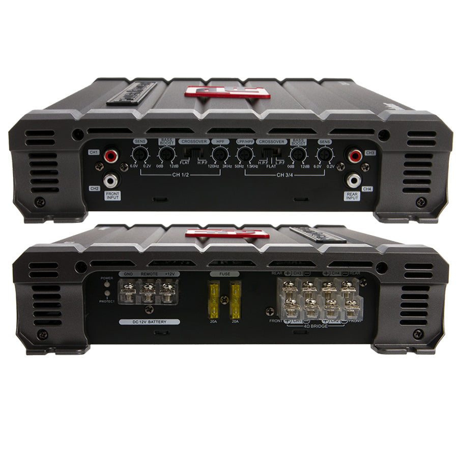 Power Acoustik CB41200 Caliber 4CH 1200W Amplifier