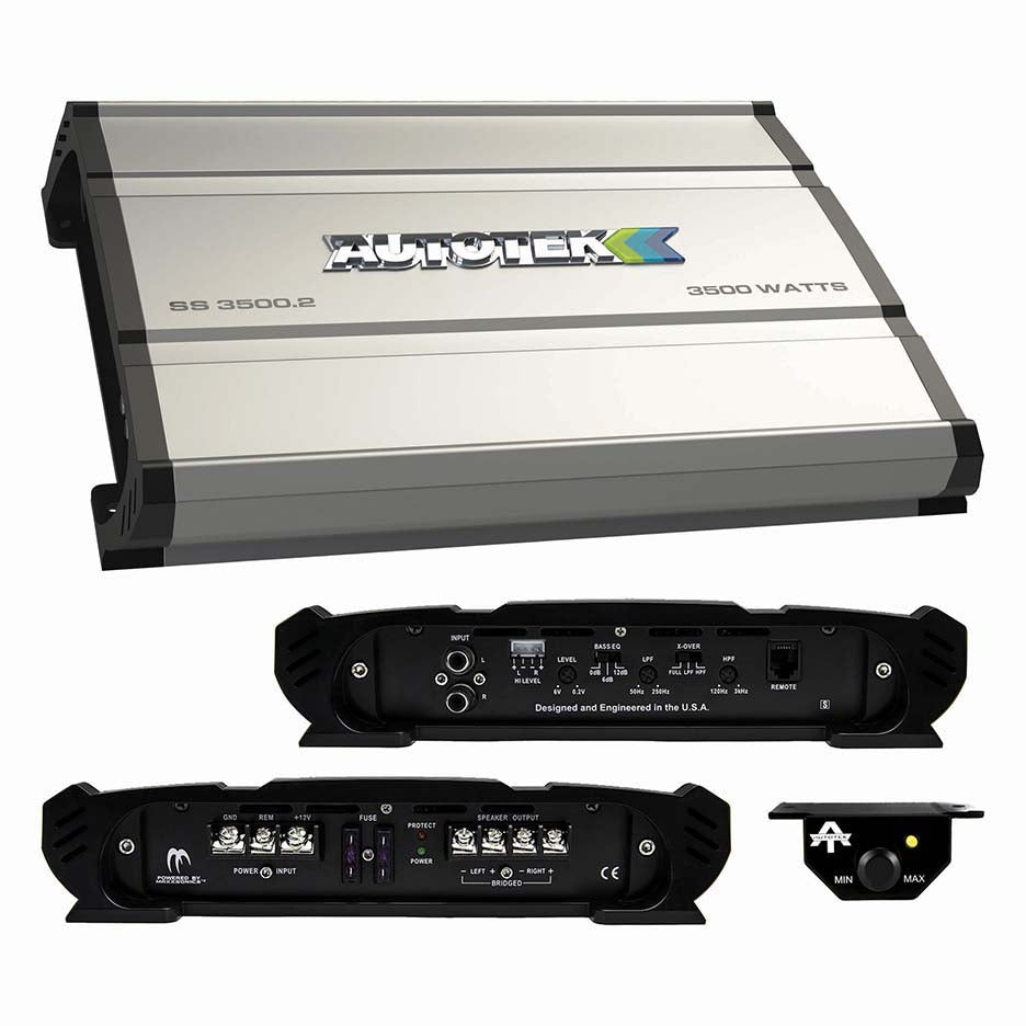 Autotek SS35002 Super Sport Amplifier 3500 Watt 2 Channel