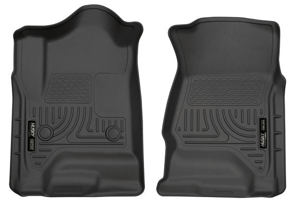 Husky 18231 Front Floor Liners For Select 14-18 Silverdo/Sierra/Escalade/Tahoe