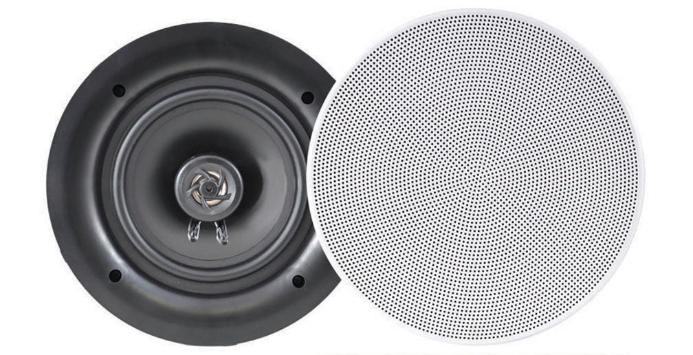 Pyle PDIC66 6.5" In Ceiling 200 W 2 Way Flush Mount Speakers (pair)