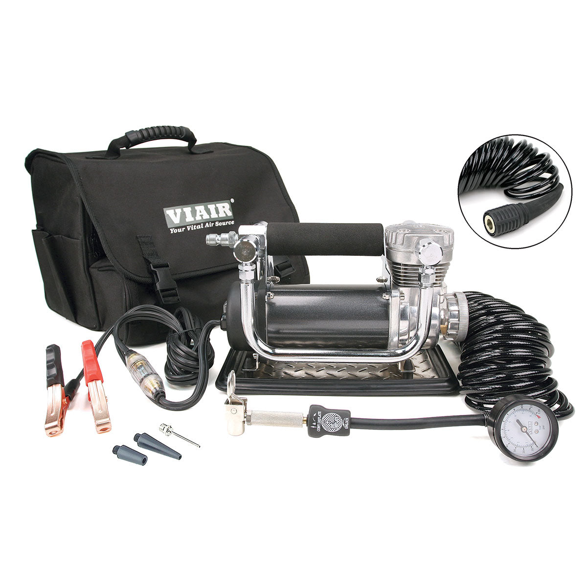 Viair 44043 440P Ultimate Powerful Portable Tire Inflator Kit - Up to 37" Tires
