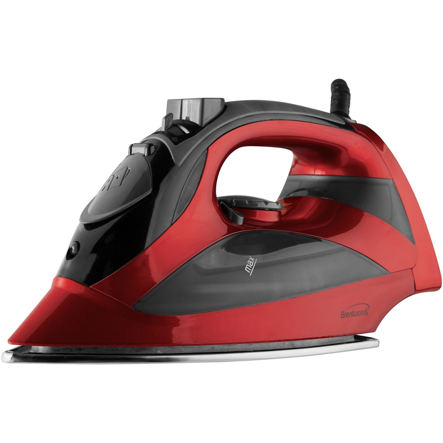 Brentwood Appl. MPI-90R Steam Iron w/Auto Shutoff (Red)