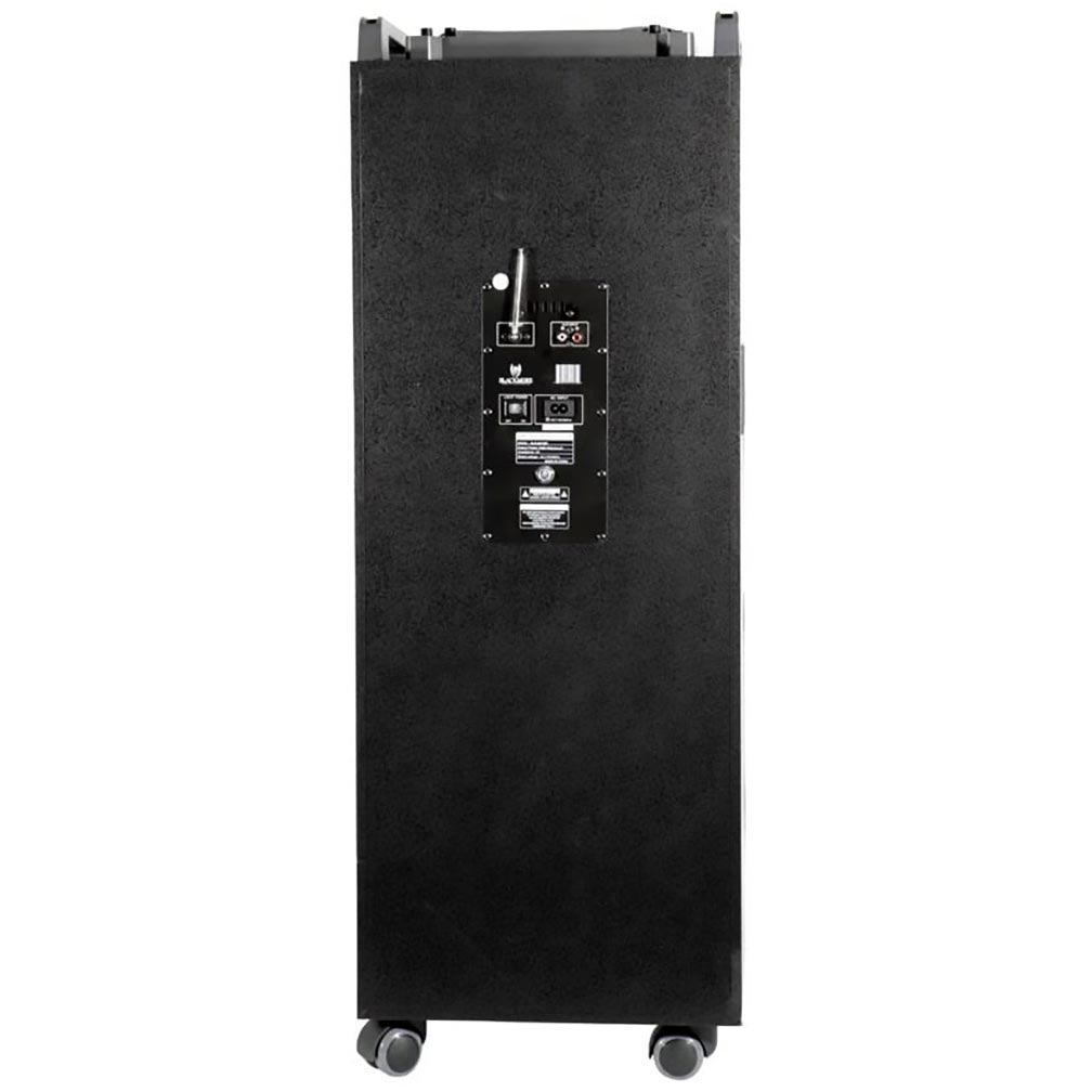Blackmore BLS5211BT Portable Amplified 4Way Audio Ent. Sys. with Dual 10" Subs Bluetooth C