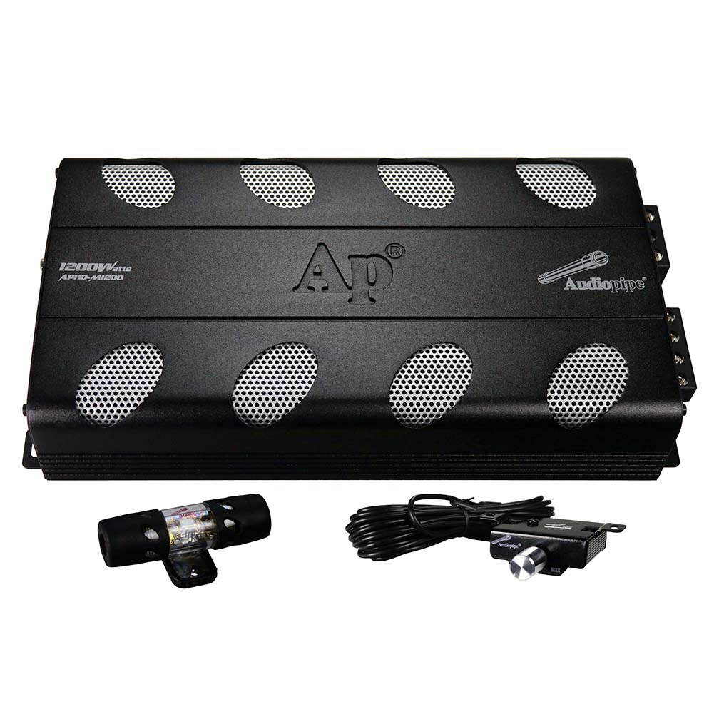 Audiopipe APHDM1200 Amplifier D Class 1200 Watts