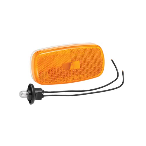 Bargman 3459012 Replacement Lens for 59 Series Clearance Light- Amber