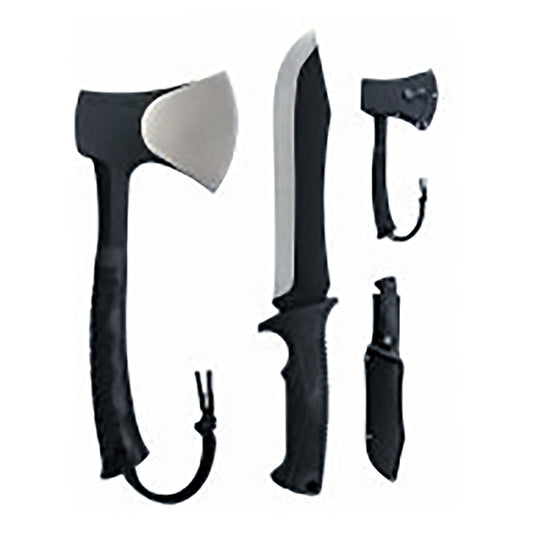 Schrade SCHCOM6CP Hatchet And Machete Combo