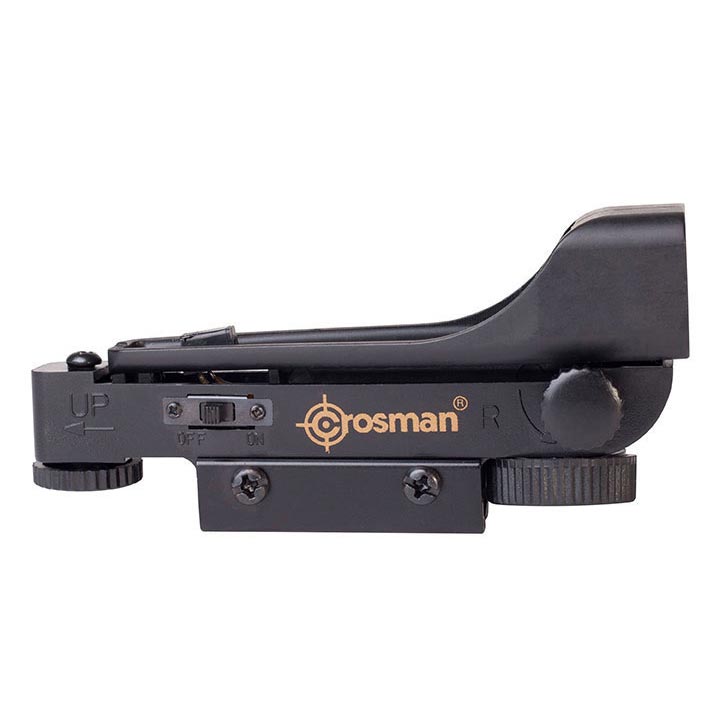 CROSMAN 0290RD Red Dot Sight Large Lens for Increased Field of Vision Battery Included