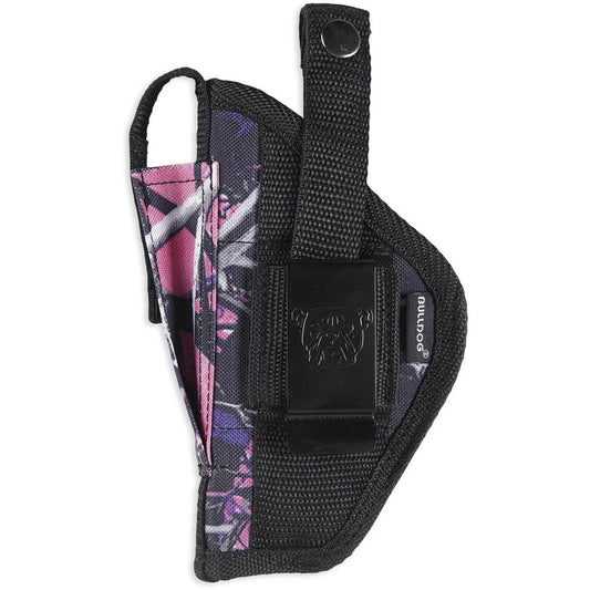 Bulldog FSN20MDG Muddy Girl Camo Belt & Clip Ambi Holster W/Clam Shell Packaging
