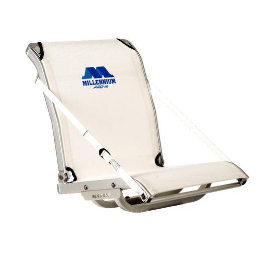Millennium P100WH  Pro-M 100 Boat Seat White