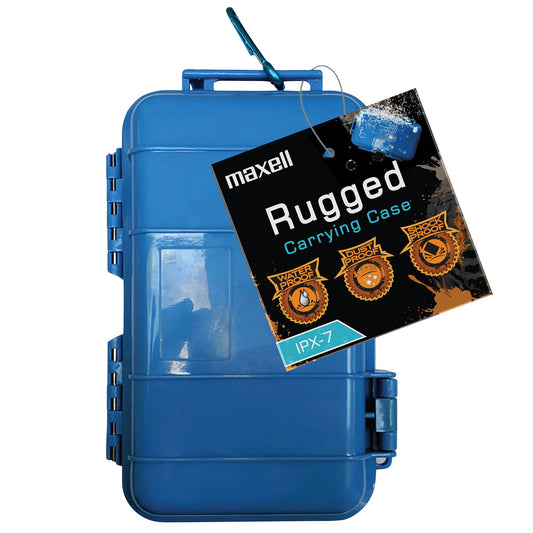 MAXELL 199516 SHC-BLU Rugged Portable Storage Case
