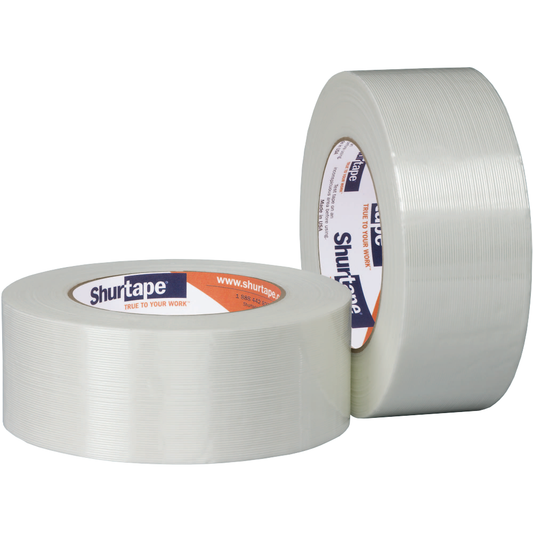 Shurtape GS490 1.88" x 60yd Filament Tape 24 rolls Fiberglass Reinforced