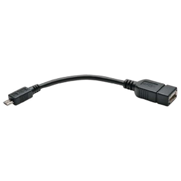 Tripp Lite U05206N Micro USB OTG Host Adapter Cable, 6"